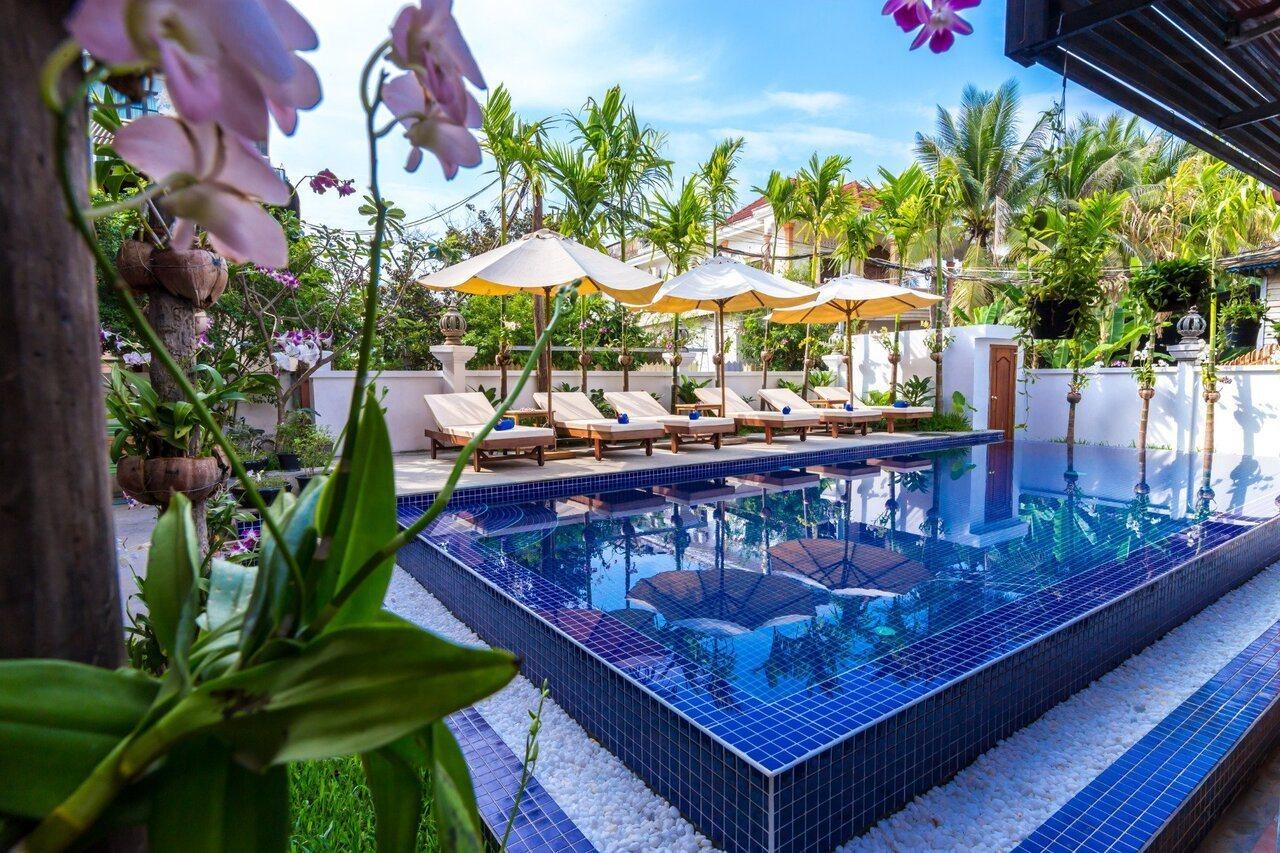 The Unique Angkor Villa Siem Reap Esterno foto