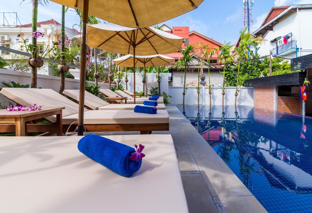 The Unique Angkor Villa Siem Reap Esterno foto