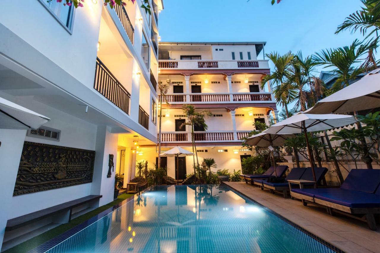 The Unique Angkor Villa Siem Reap Esterno foto