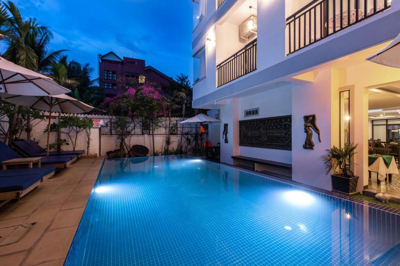 The Unique Angkor Villa Siem Reap Esterno foto